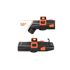 WEST BIKING - Luz Delantera 5 En 1 Soporte Celular Bocina Power Bank