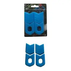 GENERICO - Funda Protector De Silicona Para Biela De Bicicleta Enlee