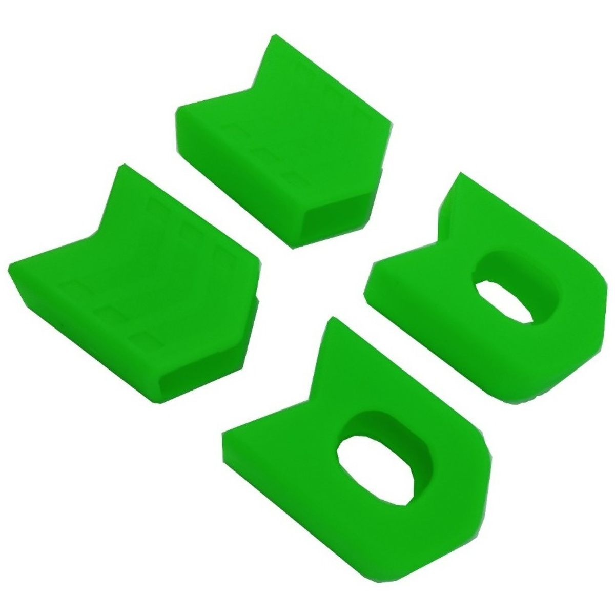 GENERICO - Funda Protector De Silicona Para Biela De Bicicleta Enlee