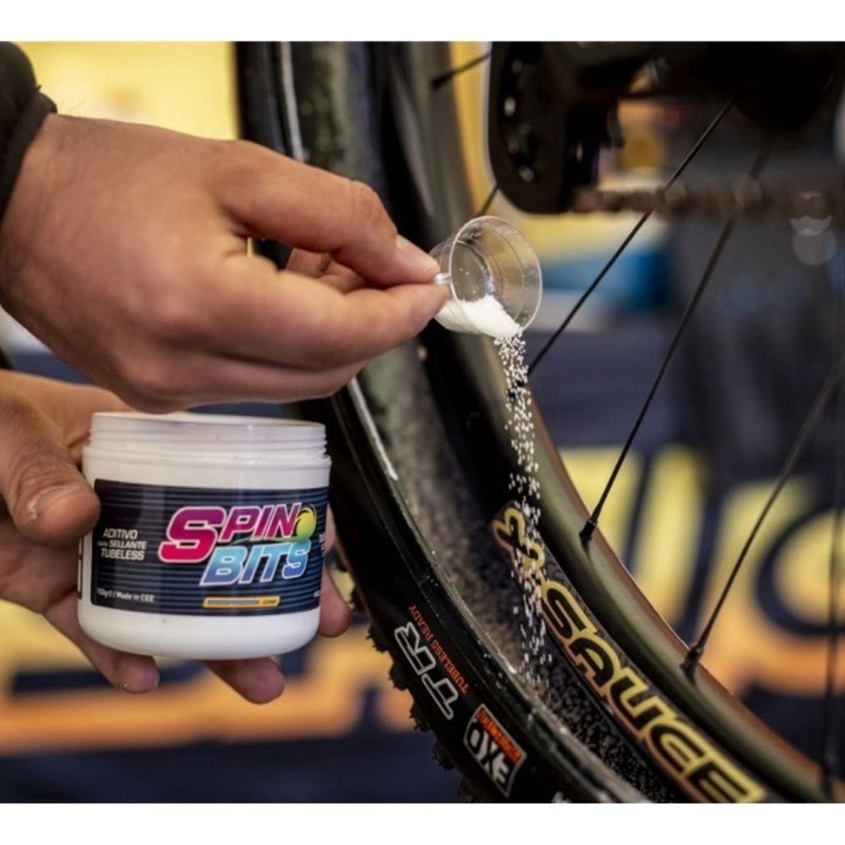 X SAUCE - Aditivo Spin Bits X-sauce Para Liquido Sellante Tubeless