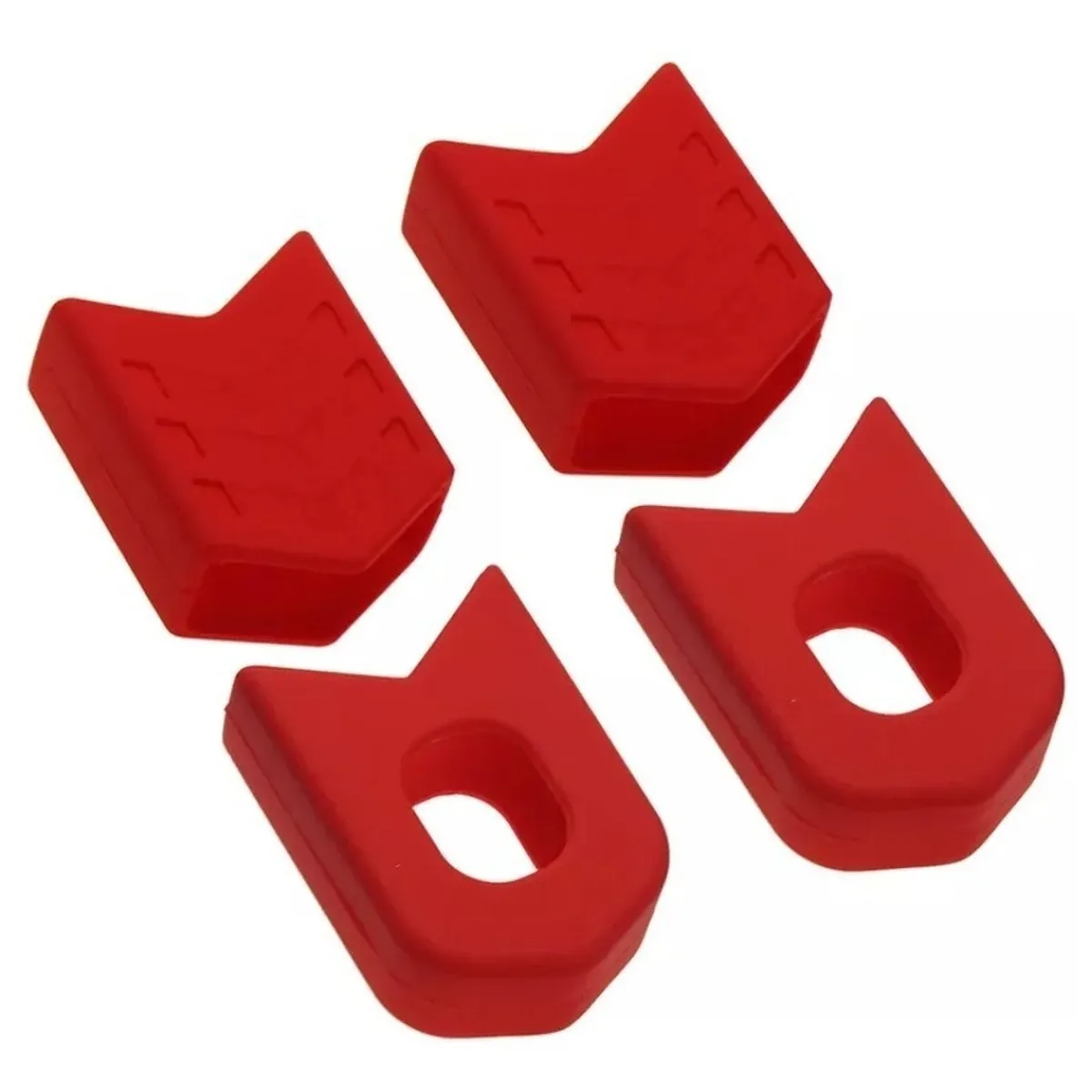 GENERICO - Funda Protector De Silicona Para Biela De Bicicleta Enlee