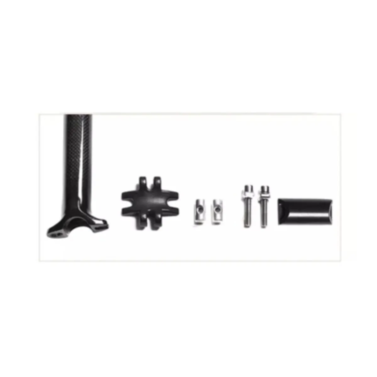 WEST BIKING - Tubo Sillín Carbono Mtb Ruta Bicicleta