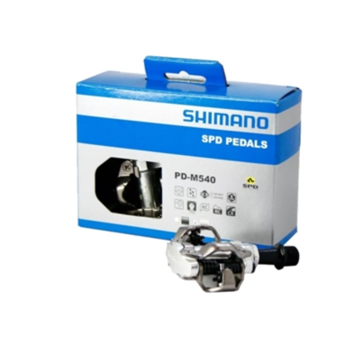 Pedales  Calas Shimano Deore Xt Pd-m540 Spd Mtb Xc Cx Trail, marca SHIMANO - Foto 2