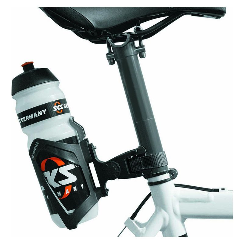 SKS GERMANY - Adaptador Porta Caramayola Al Marco Y A La Tija Bicicleta