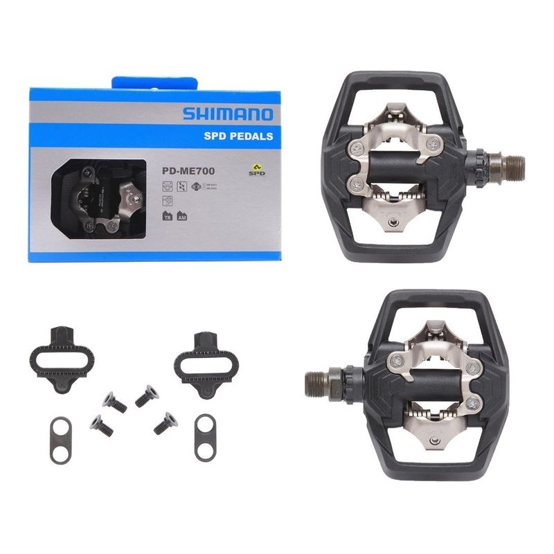 SHIMANO - Pedales + Calas Shimano Pd-me700. Trail All Mountain Enduro