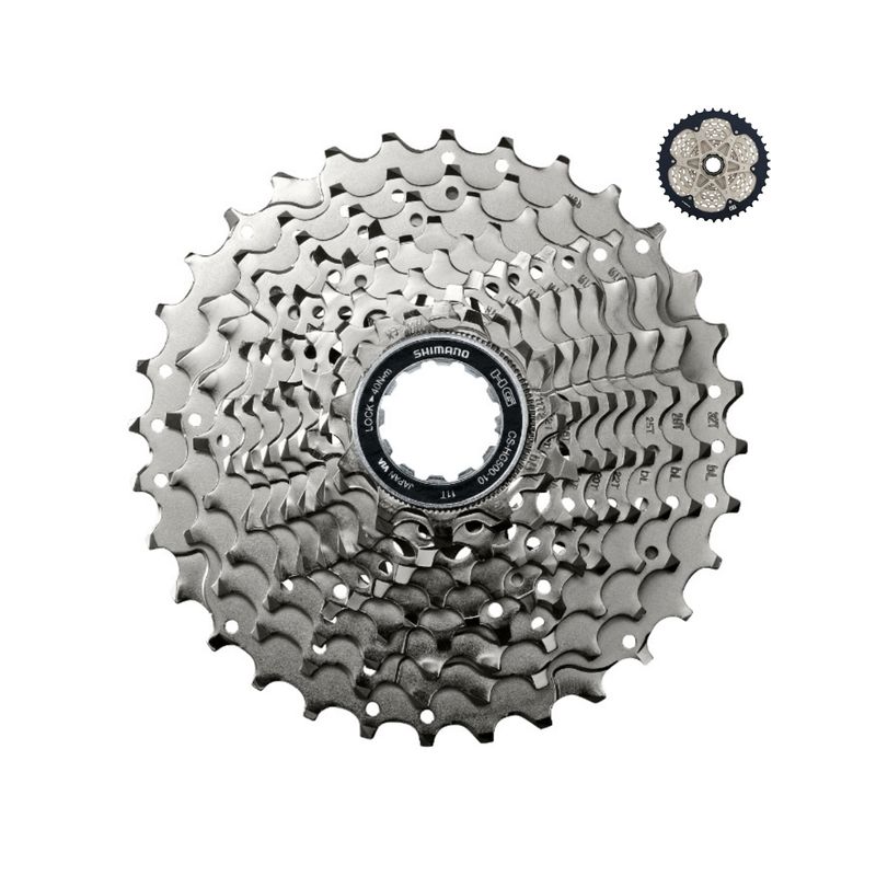 SHIMANO - Cassette Piñones 10v 11-25t Shimano Cs-hg500-10 Tiagra Grx