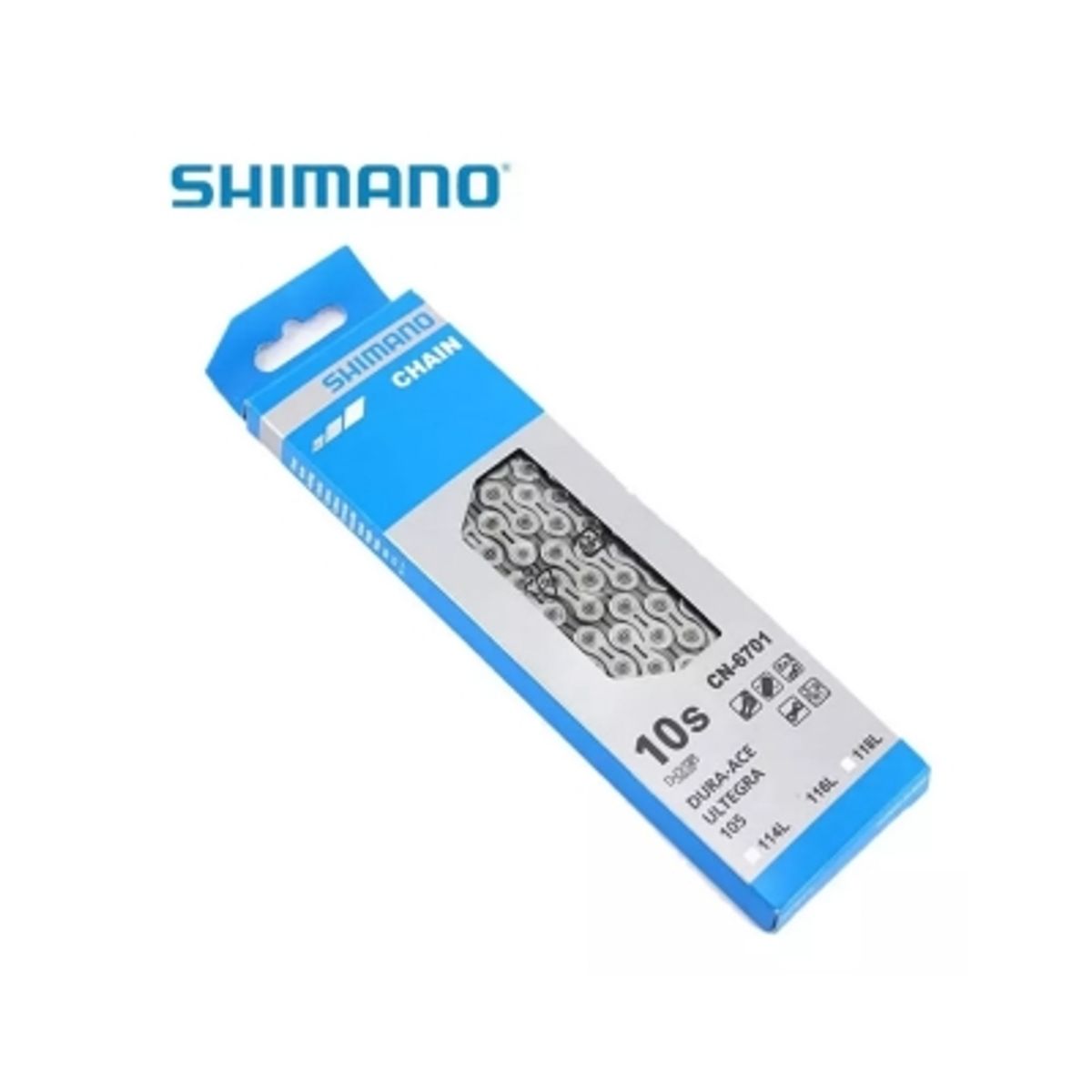 SHIMANO - Cadena Shimano Cn-6701 10v 116l Ultegra Dura-ace 105