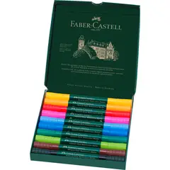 FABER-CASTELL - Marcadores Acuarelables A.Dürer x10 Colores