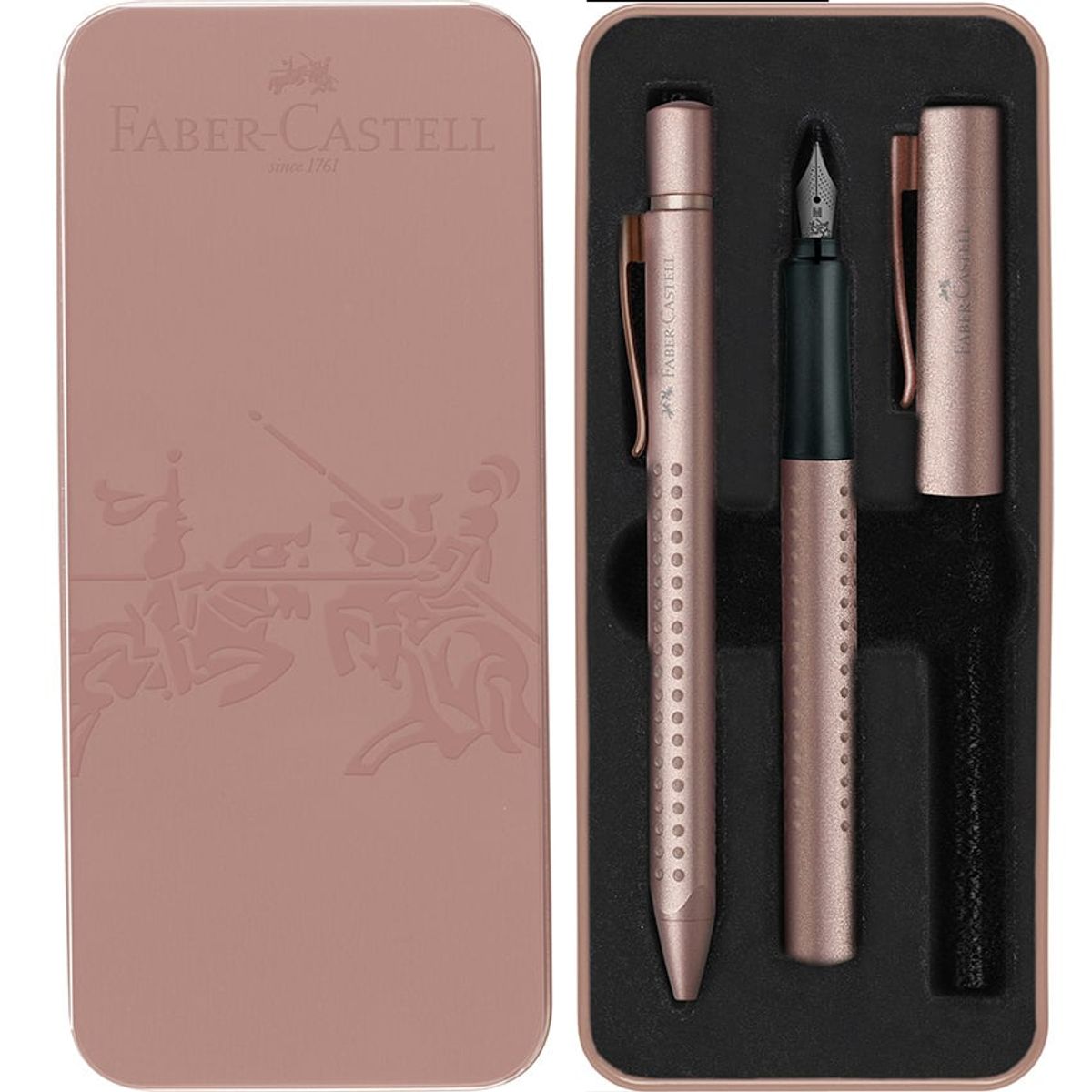 FABER-CASTELL - Set De Regalo Pluma Estilografica Faber-Castell Bronce
