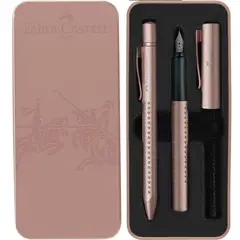 FABER-CASTELL - Set De Regalo Pluma Estilografica Bronce