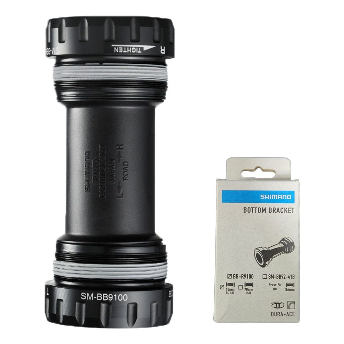 SHIMANO - Motor Bicicleta Shimano 68/70 Dura-ace R9100 Hollowtech Ii