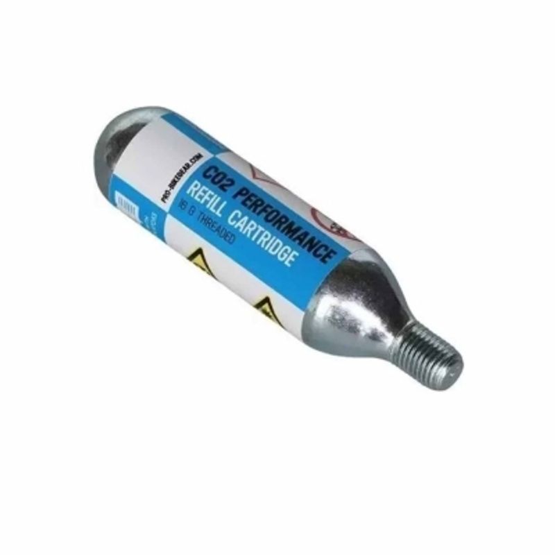 GENERICO - Cartucho Co2 De 25 Gr Con Rosca Para Inflado Bicicleta