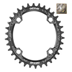 GENERICO - Plato Ovalado Mtb Narrow Wide Bicicleta 30t 32t 34t 36t 38t