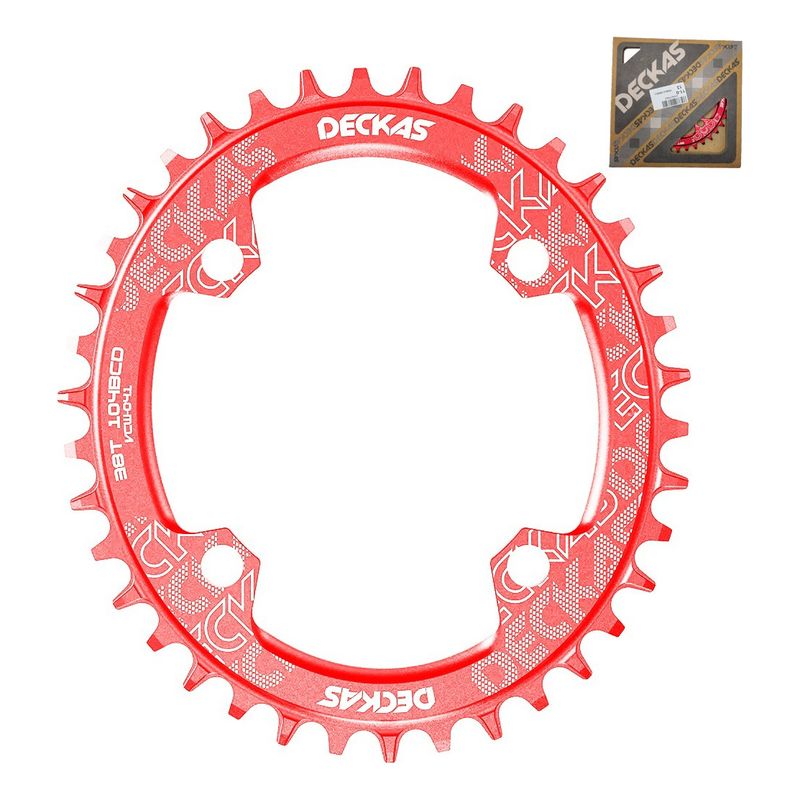 GENERICO - Plato Ovalado Mtb Narrow Wide Bicicleta 30t 32t 34t 36t 38t