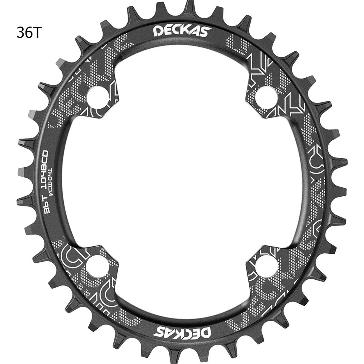 GENERICO - Plato Ovalado Mtb Narrow Wide Bicicleta 30t 32t 34t 36t 38t