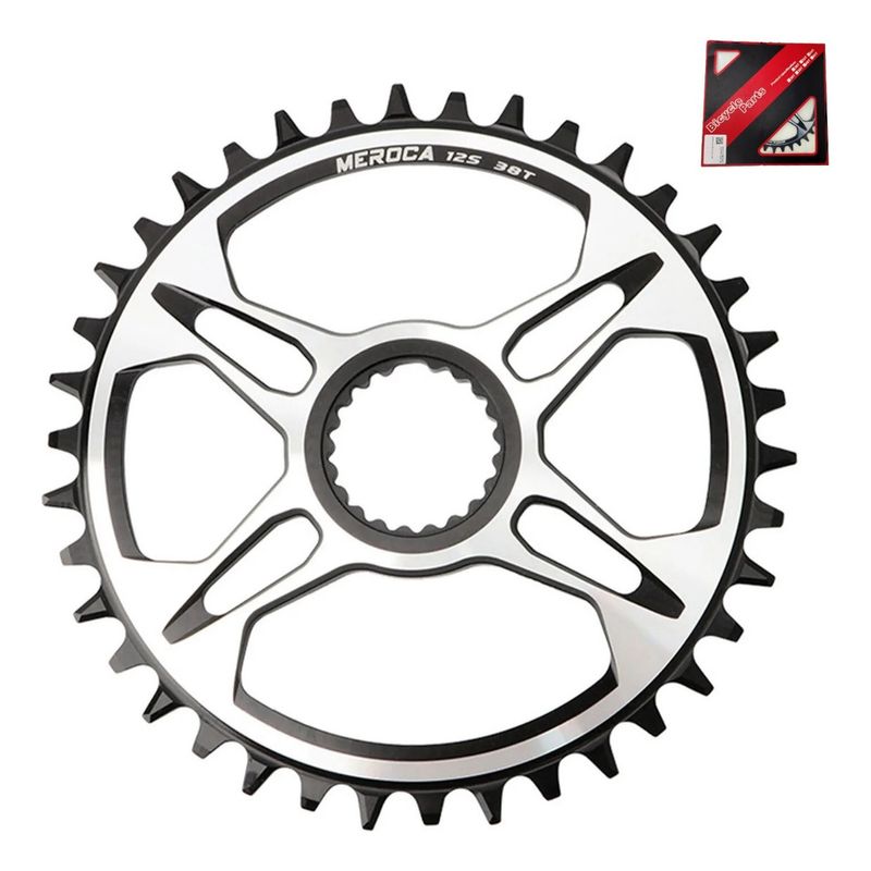 GENERICO - Plato Redondo 12v Direct Mount Bicicleta Para Shimano