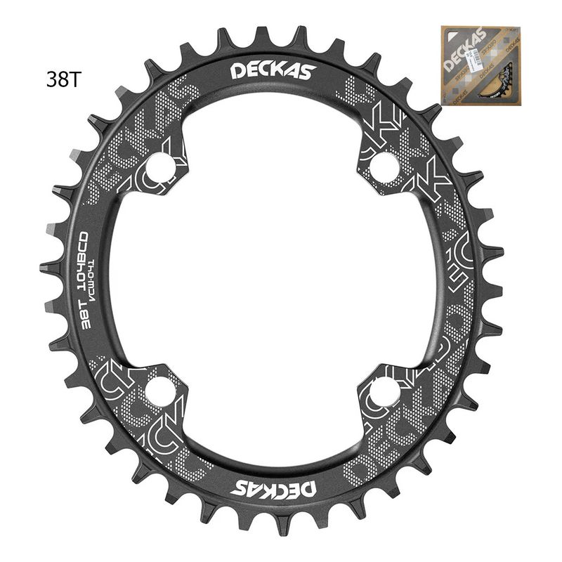GENERICO - Plato Ovalado Mtb Narrow Wide Bicicleta 30t 32t 34t 36t 38t