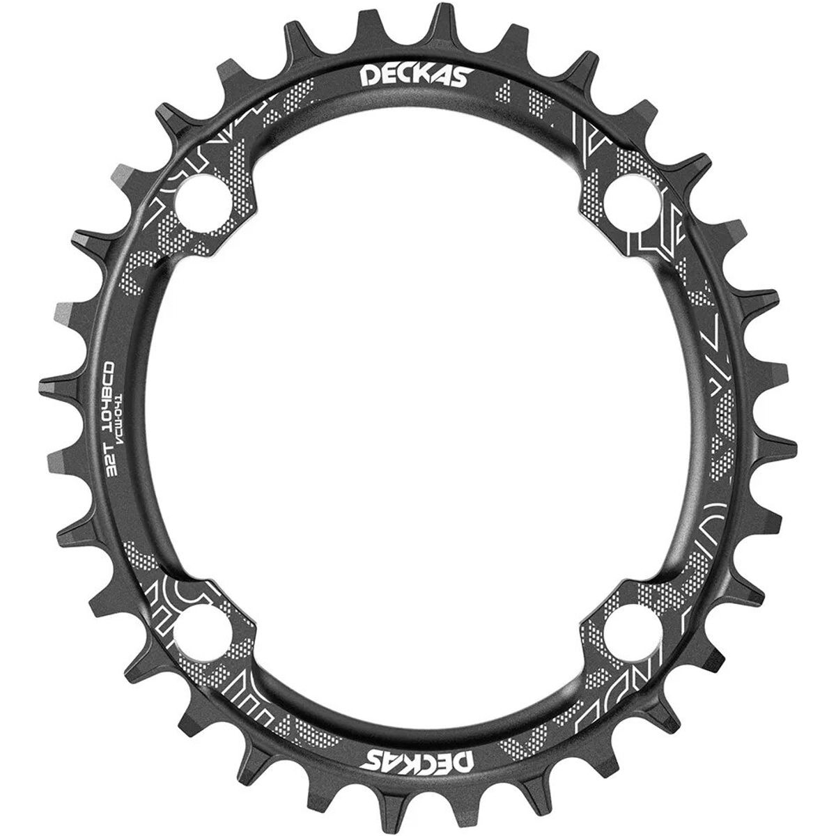 GENERICO - Plato Ovalado Mtb Narrow Wide Bicicleta 30t 32t 34t 36t 38t