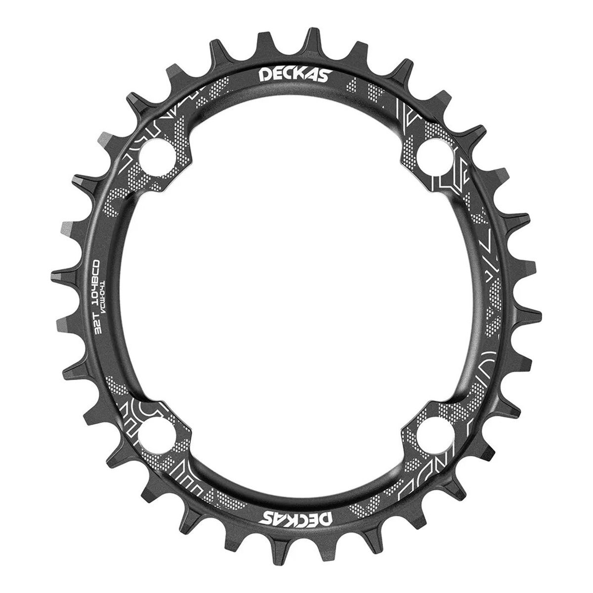 GENERICO - Plato Ovalado Mtb Narrow Wide Bicicleta 30t 32t 34t 36t 38t