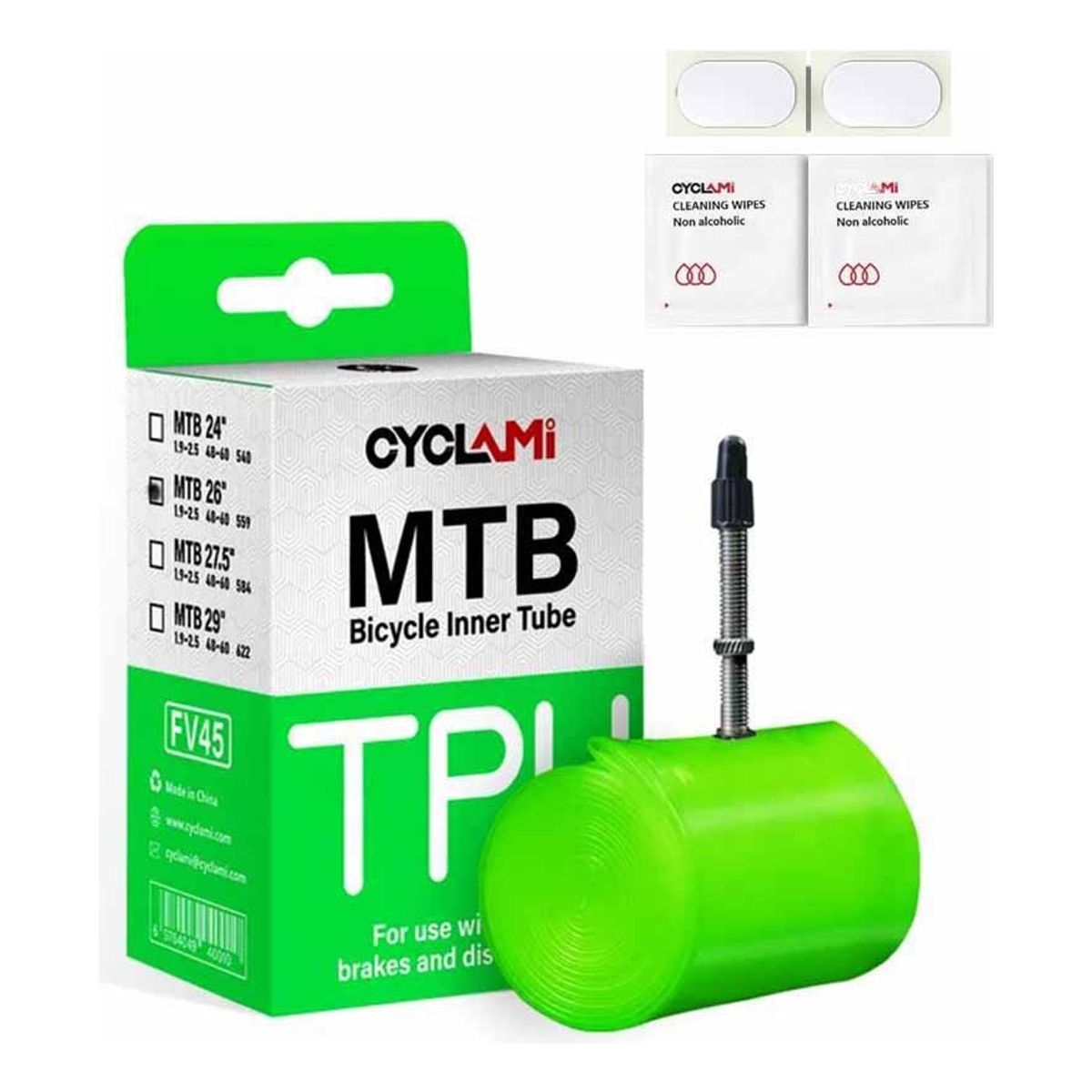 GENERICO - Cámara  Bicicleta Tipo Tubolito Ultra Ligera Aro 26 Vf