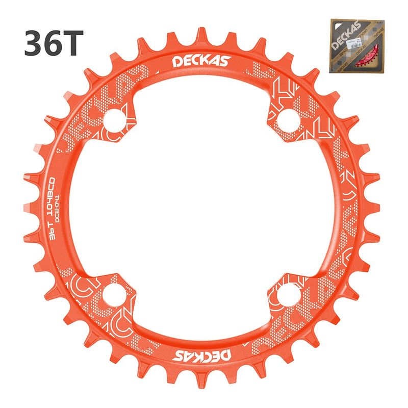 GENERICO - Plato Redondo Mtb Narrow Wide Bicicleta 30t 32t 34t 36t 38t