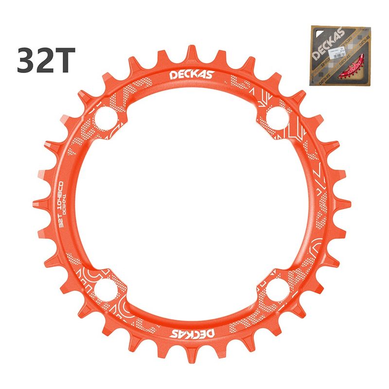 GENERICO - Plato Redondo Mtb Narrow Wide Bicicleta 30t 32t 34t 36t 38t