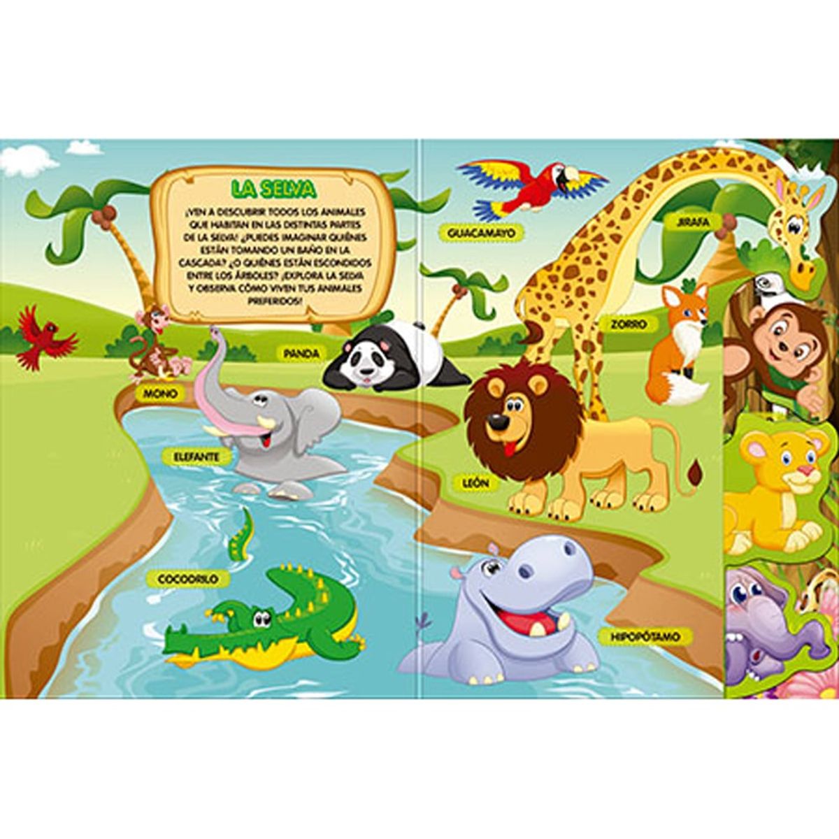 LATINBOOKS - Libro COL DE VISITA A LA SELVA