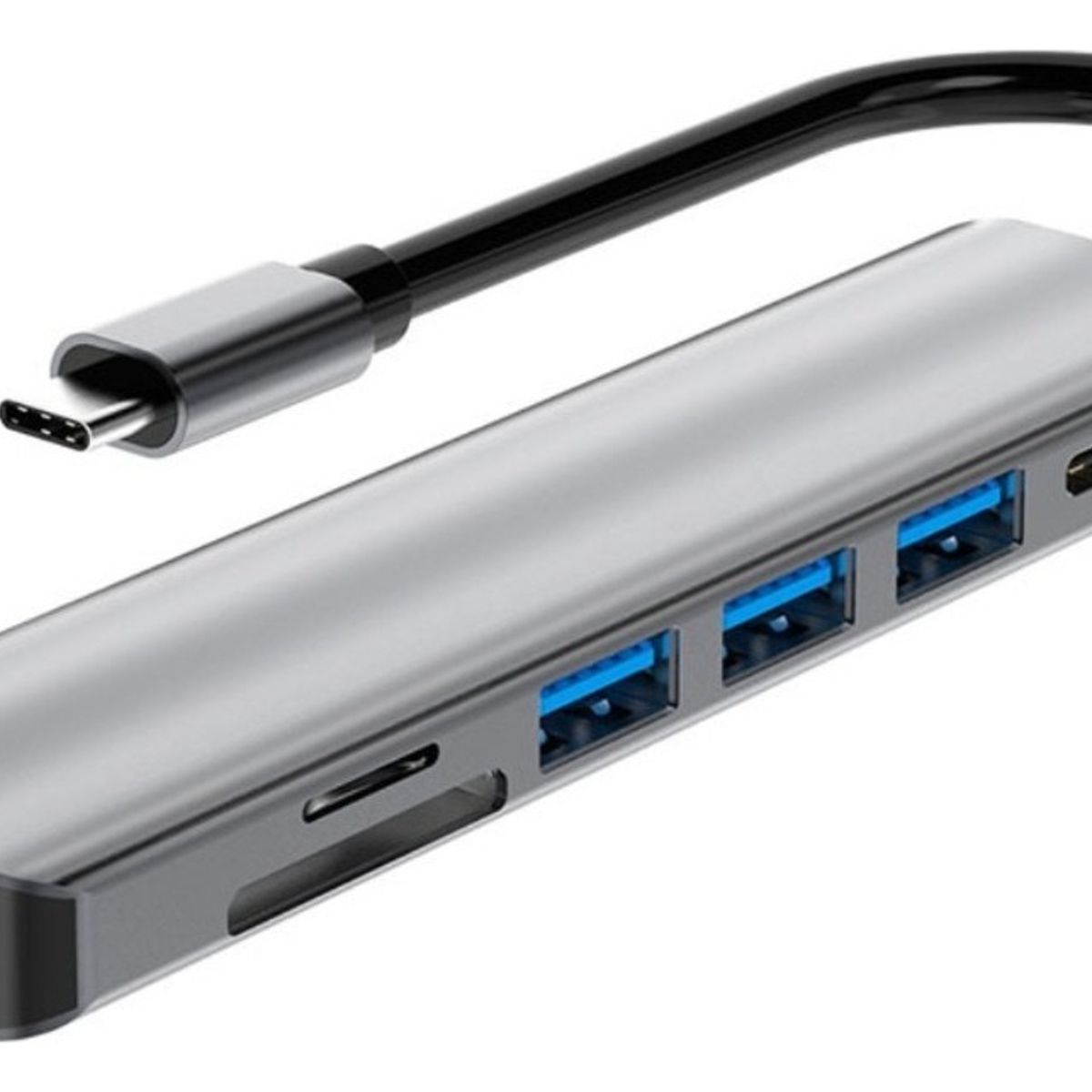 U BUY - Adaptador 7 En 1 Entrada C Usb Hdmi Para Mac Windows Pc