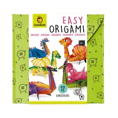 LUDATTICA - Origami Fácil 12 Dinosaurios