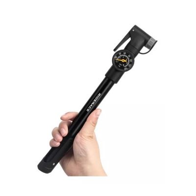 Imagen 2 del producto Bombín Bicicleta De Mano 120 Psi Plegable Aluminio