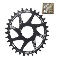 GENERICO - Plato Ovalado 12v 32t Direct Mount Compatible Shimano