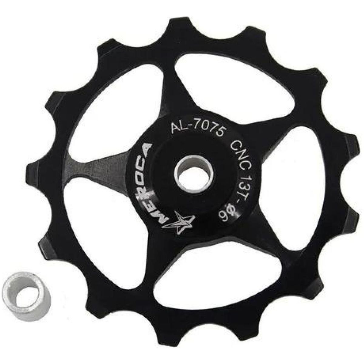 GENERICO - Roldana Pata Desviador  Trasero 11t 13t 6mm Bicicleta Polea