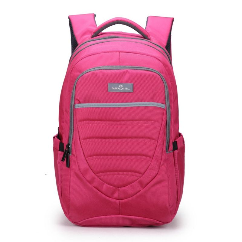 FABER-CASTELL - Mochila Weekend rosado / gris