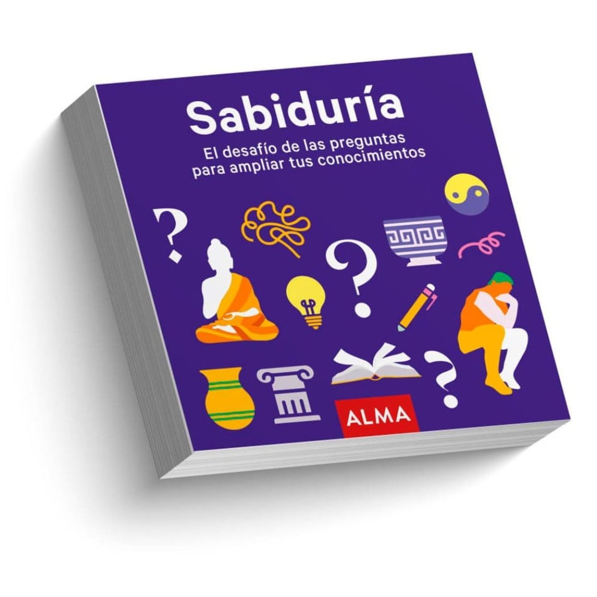 ALMA - Libro SABIDURÍA EL DESAFÍO DE LAS PREGUNTAS PARA AMPLIAR TUS CONO