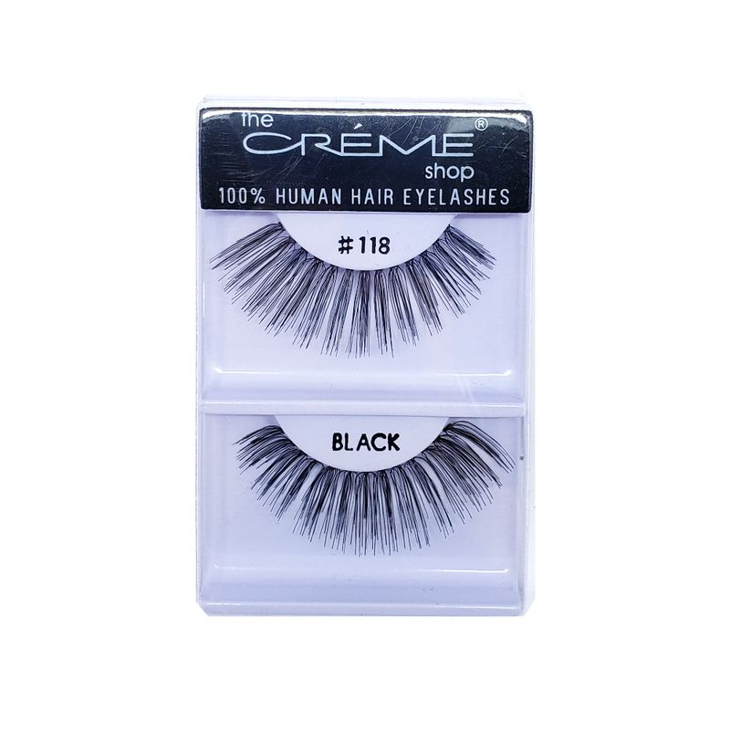 THE CREME SHOP - Pestaña Pelo Natural 118 Black