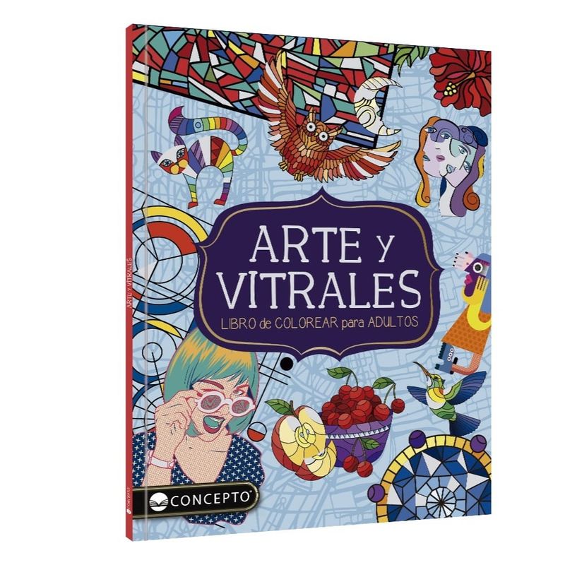 LATINBOOKS - Libro COLORES Y EMOCIONES -ARTE Y VITRALES