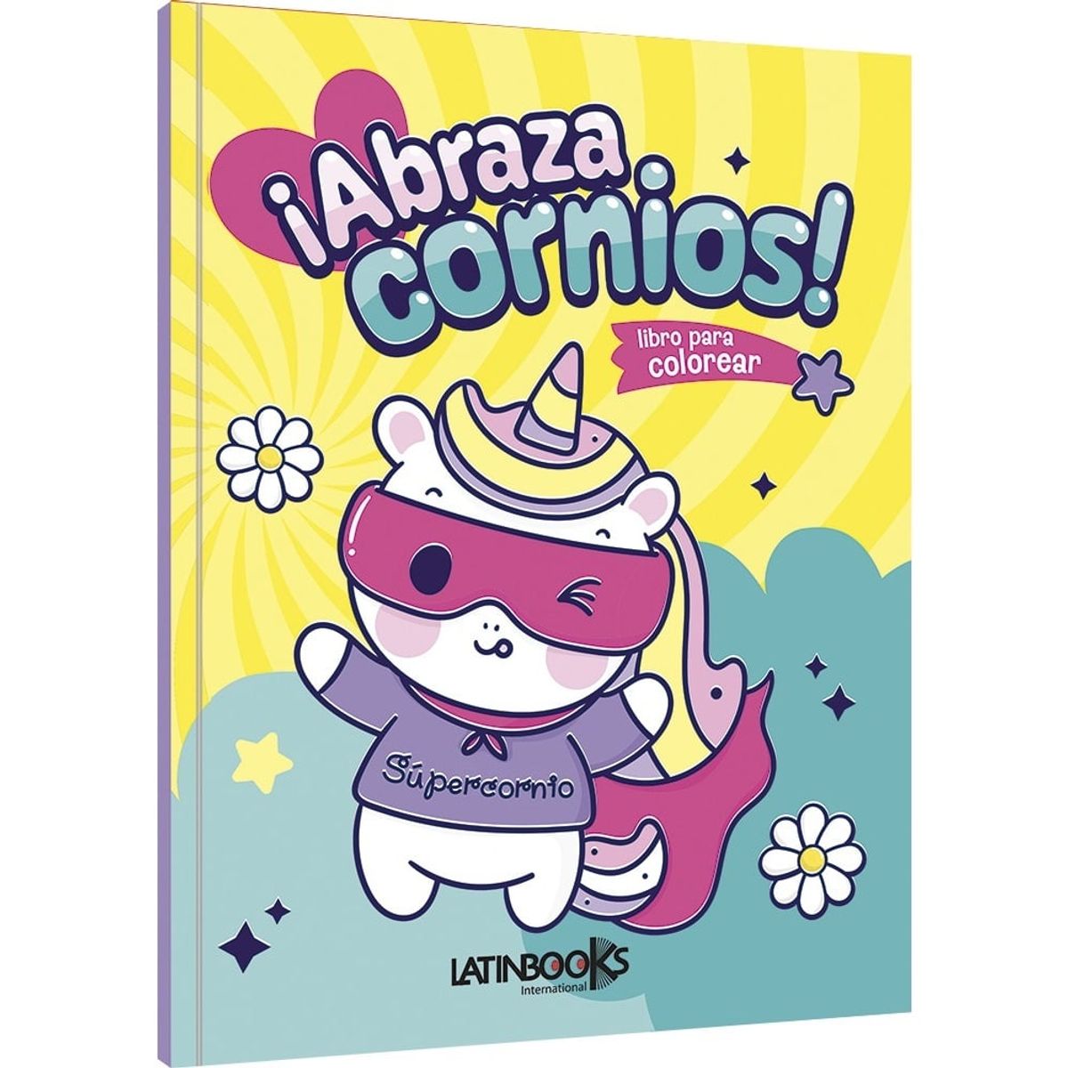LATINBOOKS - Libro A TODO COLOR -ABRAZACORNIOS