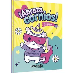 LATINBOOKS - Libro A TODO COLOR -ABRAZACORNIOS