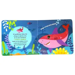 LATINBOOKS - Libro CORAZÓN DE FELPA - BURBUJAS Y ALETITAS