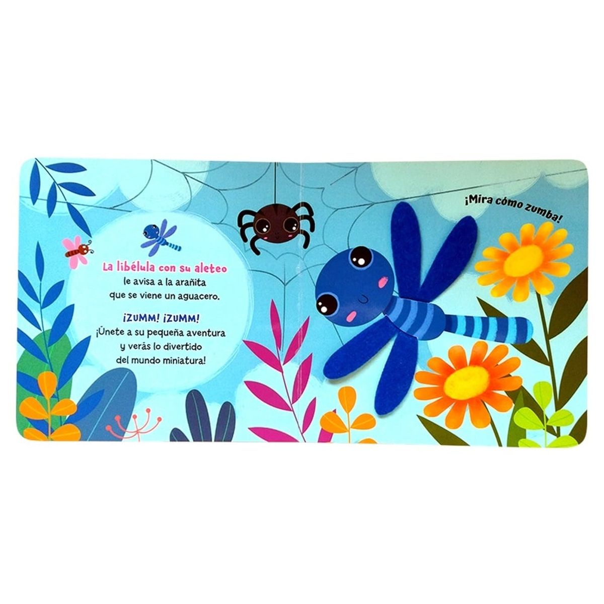 LATINBOOKS - Libro CORAZÓN DE FELPA - ANTENAS Y ALITAS