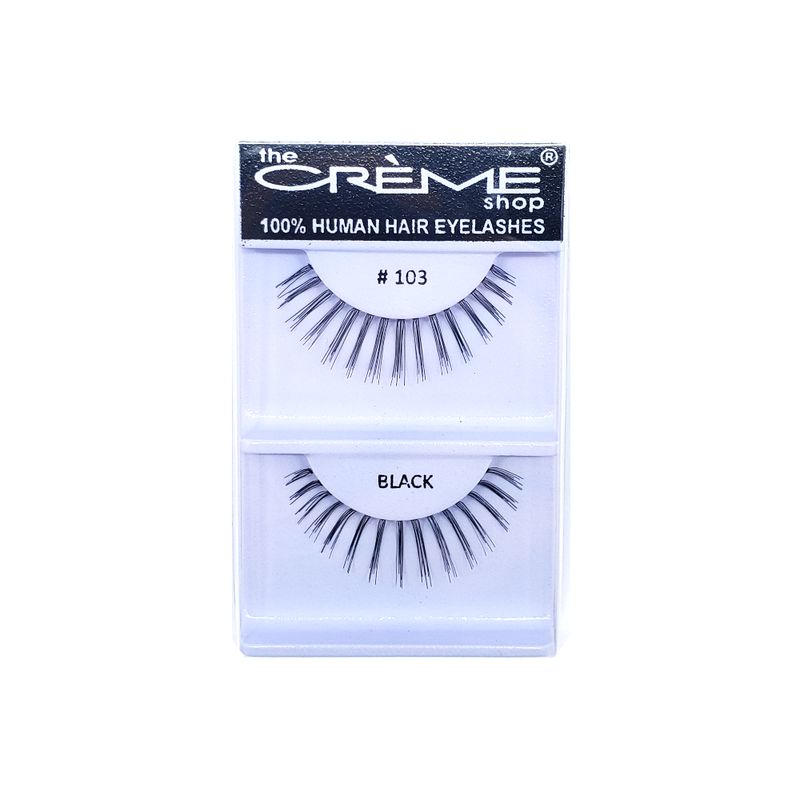 THE CREME SHOP - Pestaña Pelo Natural 103 Black
