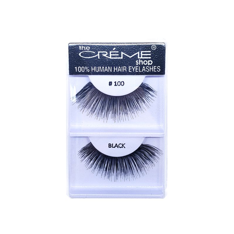 THE CREME SHOP - Pestaña Pelo Natural 100 Black