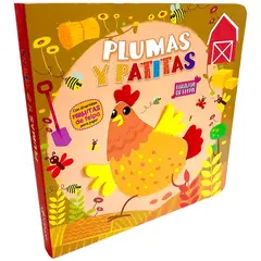 LATINBOOKS - Libro CORAZÓN DE FELPA - PLUMAS Y PATITAS