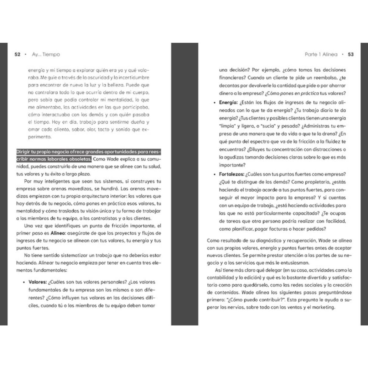 VERGARA Y RIBA - Libro AY TIEMPO