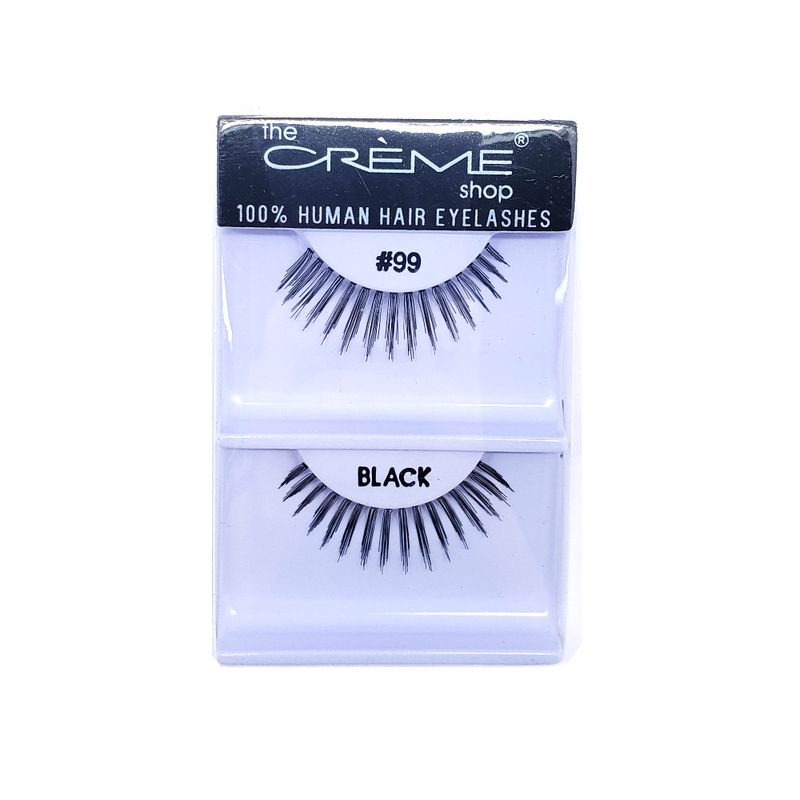 THE CREME SHOP - Pestaña Pelo Natural 099 Black