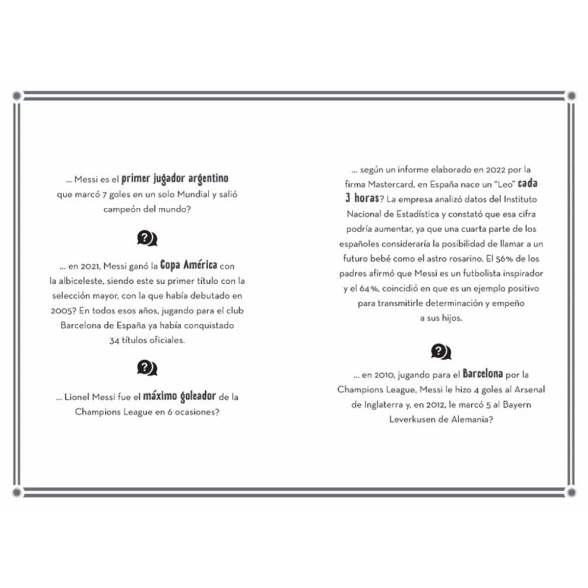 VERGARA Y RIBA - Libro EL LIBRO DE ORO DE MESSI