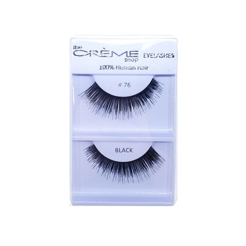 THE CREME SHOP - Pestaña Pelo Natural 076 Black