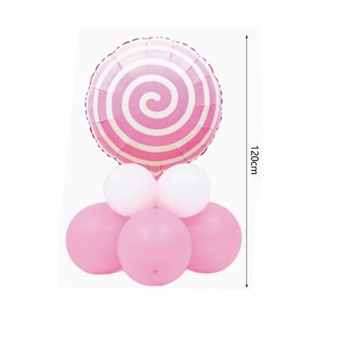 GENERICO - Set de Globos Rosa 120cm