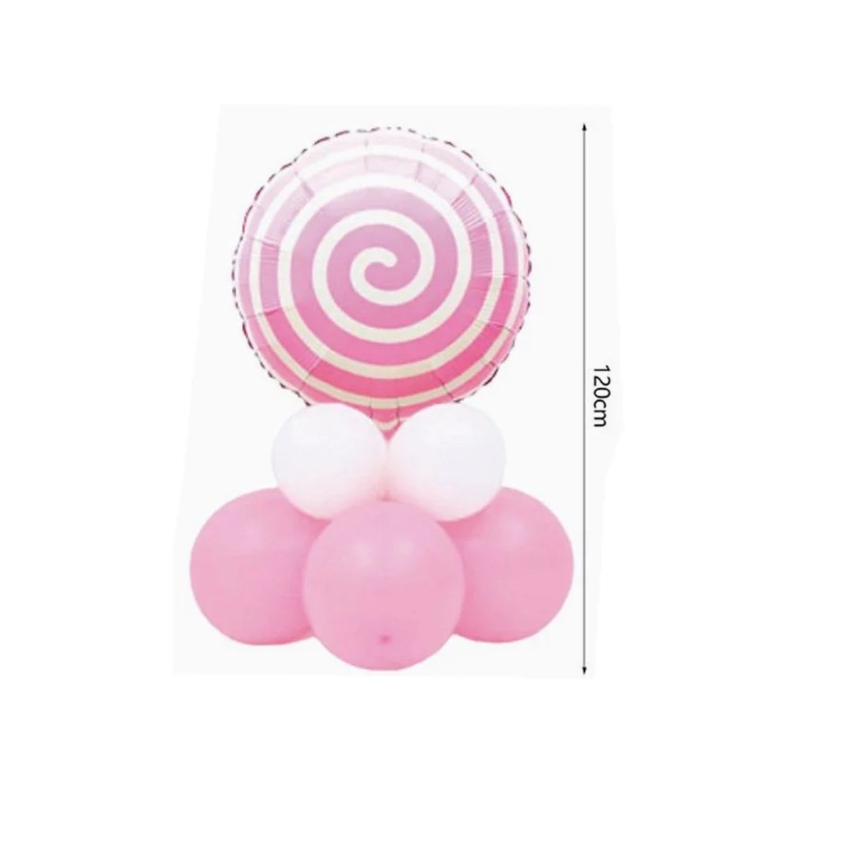 GENERICO - Set de Globos Rosa 120cm