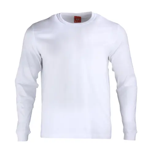 T WORLD - Polera Algodón Cuello Redondo Manga Larga